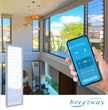 Powerlouvre Automated Window System 1 Bay of 152mm x 18 Blades
