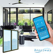 Powerlouvre Automated Window System 3 Bays of 152mm x 17 Blades