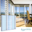 Easyscreen Window System with Fixed Lite 3 Bays of 152mm x 14 Blades