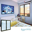 Slimline Window System 2 Bay of 152mm x 11 Blades